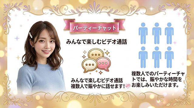 パーティーチャットのイメージ